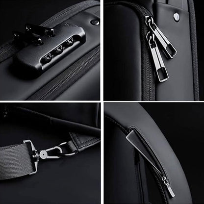 Anti-Theft Sling Bag with USB Charging Port - Stylish and Secure