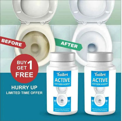 Powerful Toilet Cleaner Active Oxygen Agent