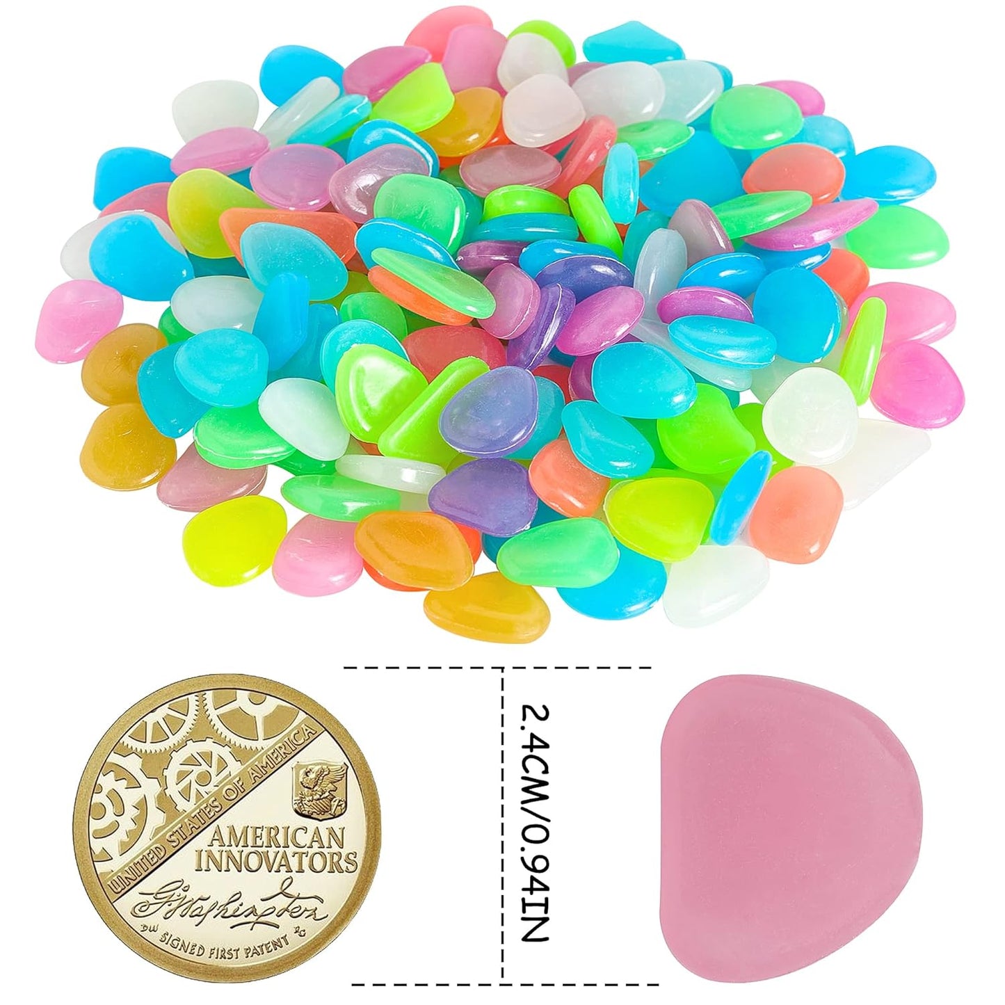 NightSpark Decorative Stones (Buy 1 Get 1 Free) 150+150 PCS