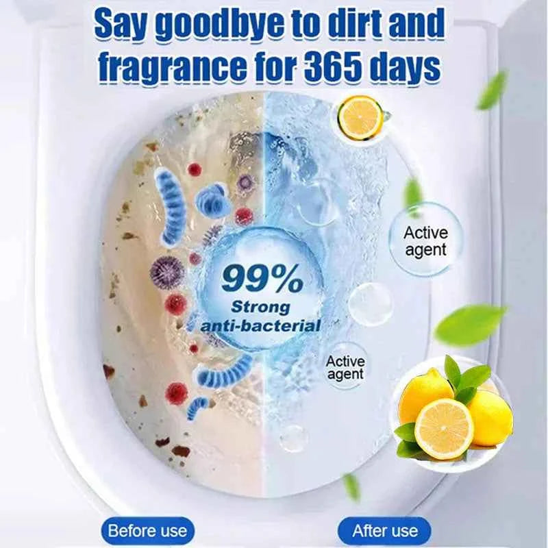 Toilet Deodorizer Bathroom Cleaner Tablet 😍
